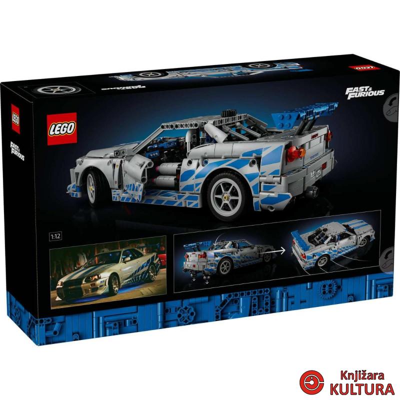 LEGO TECHNIC 2 FAST 2 FURIOUS NISSAN GT-R(R34) 18+ 