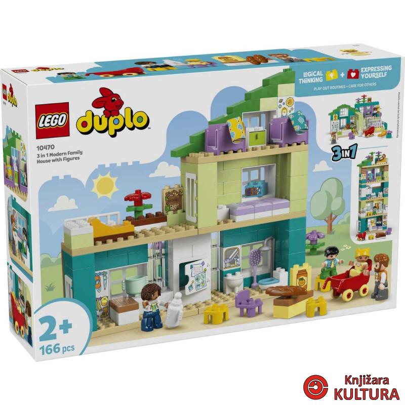 LEGO MODERNA KUĆA SA FIGURAMA 3U1 