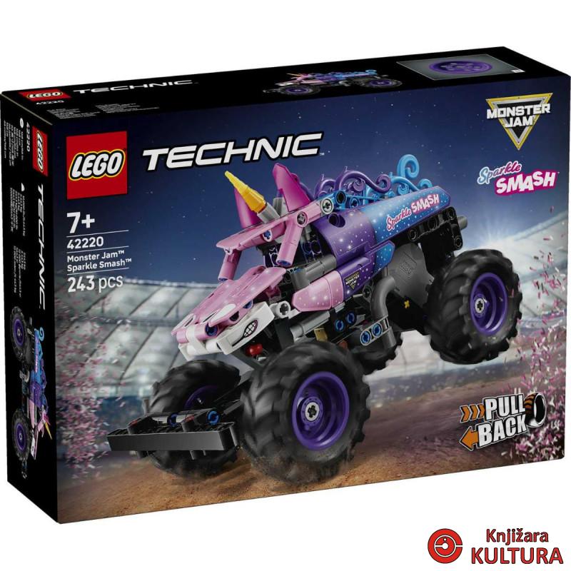 LEGO MONSTER JAM SPARKLE SMASH NA POVLAČENJE 