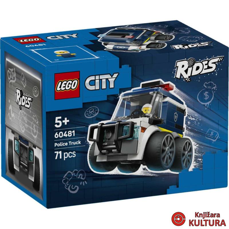 LEGO VOŽNJE-POLICIJSKI KAMION 