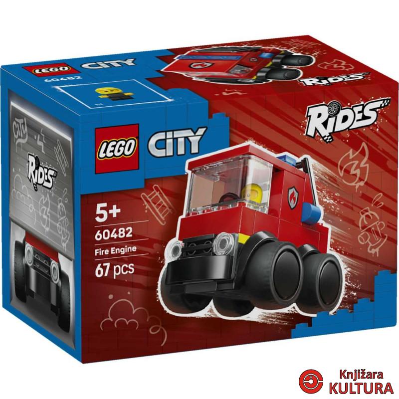 LEGO VOŽNJE-VATROGASNI KAMION 