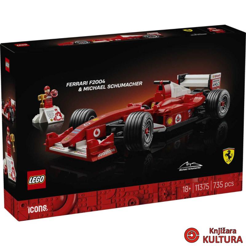 LEGO FERRARI F 2004  I Michael Schumacher 18+ 