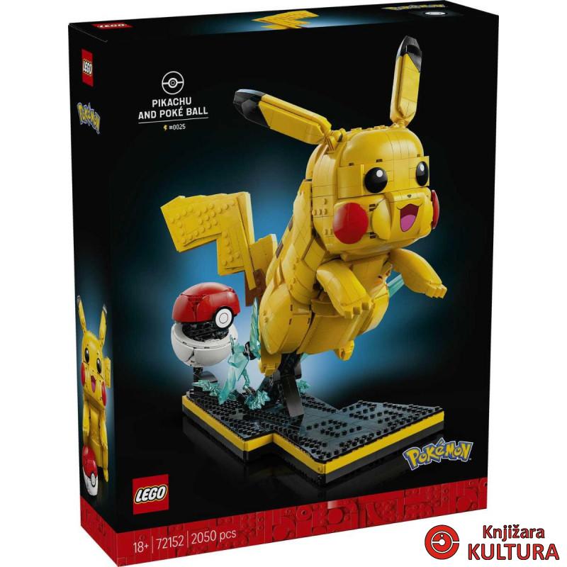 LEGO PIKACHU I POKEBALL 18+ 