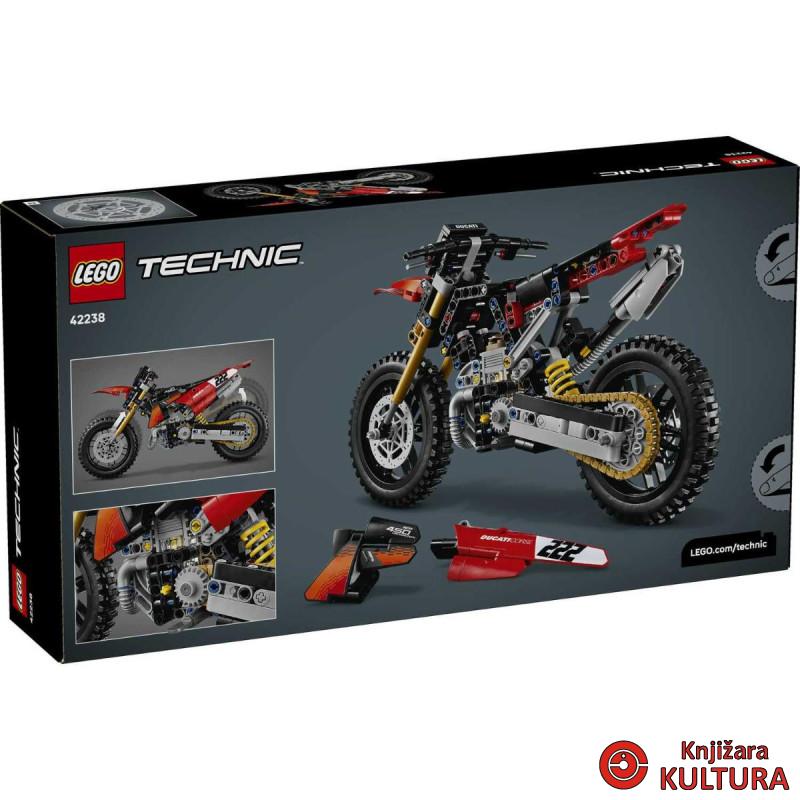 LEGO DUCATI DESMO450 MX MOTOR 