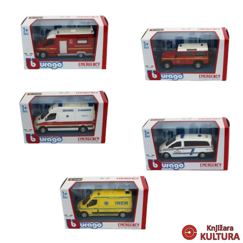 BURAGO EMERGENCY FORCE 1:50 ASST 