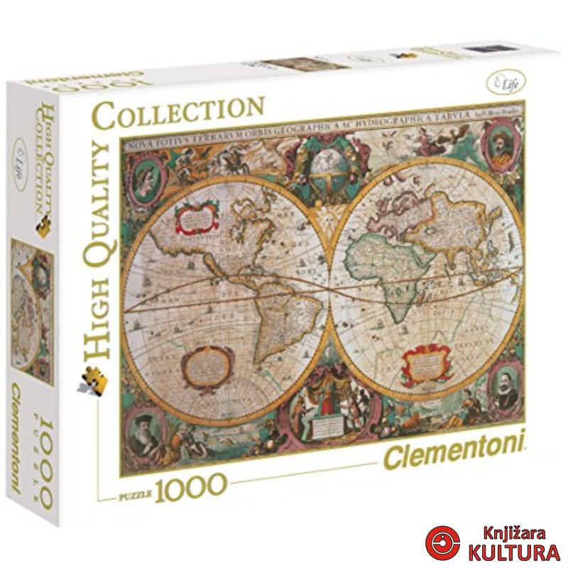 PUZZLE 3000 CL STARA MAPA 