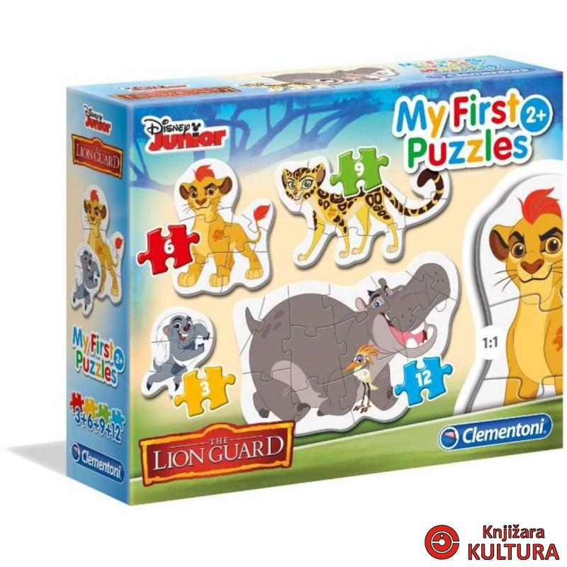 PUZZLE 3-6-9-12 MOJE PRVE PUZ.LION G. 