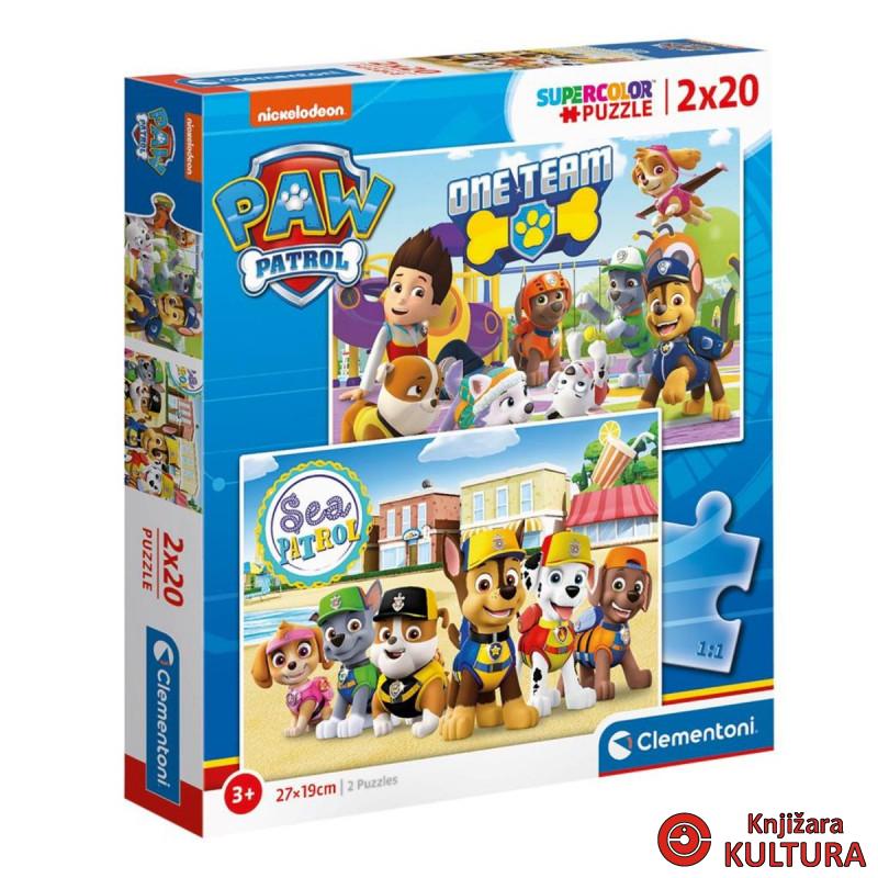 PUZZLE 2X20 PAW PATROL 