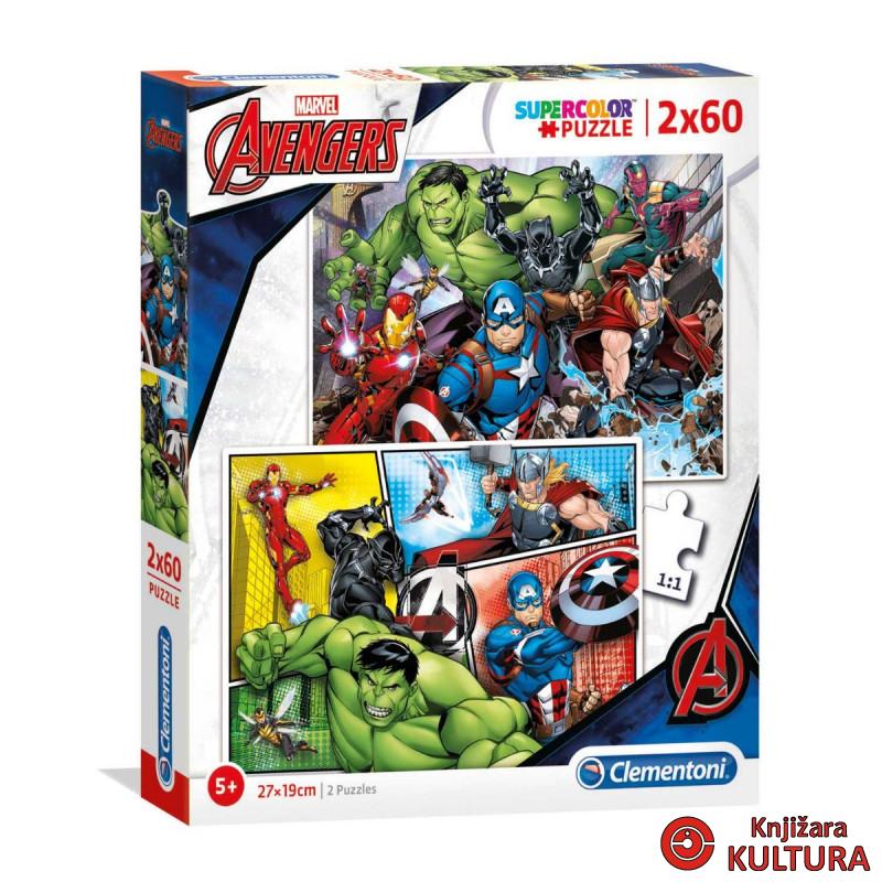 PUZZLE 2X60 AVENGERS 