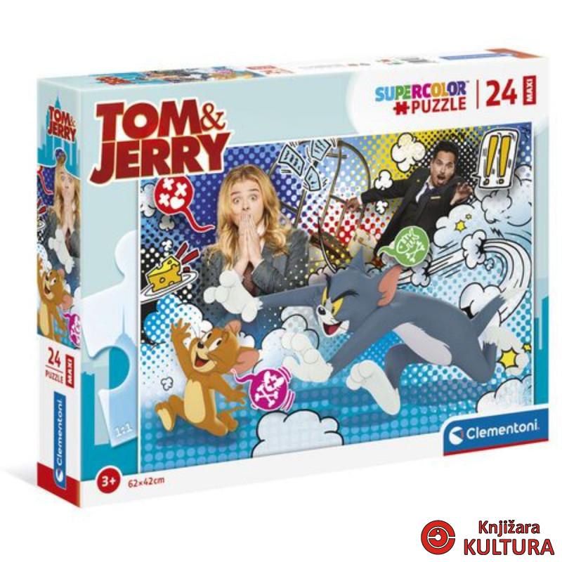 PUZZLE 24 MAXI TOM AND JERY 