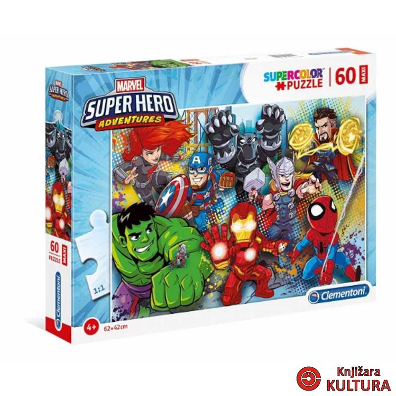 PUZZLE 60 MAXI SUPERHERO 