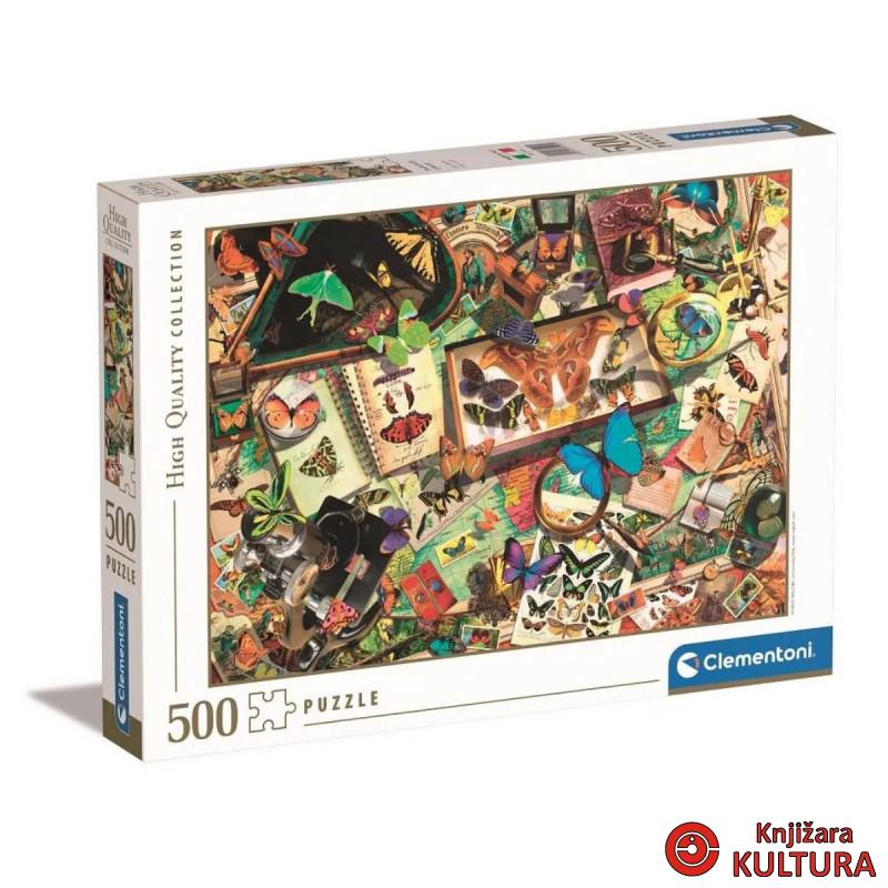 PUZZLE 500 THE BUTTERFLY COLLECTOR 