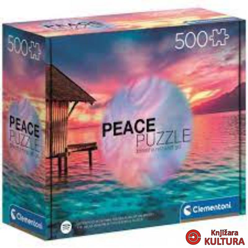 PUZZLE 500 PEACE LIVING THE PRESENT 