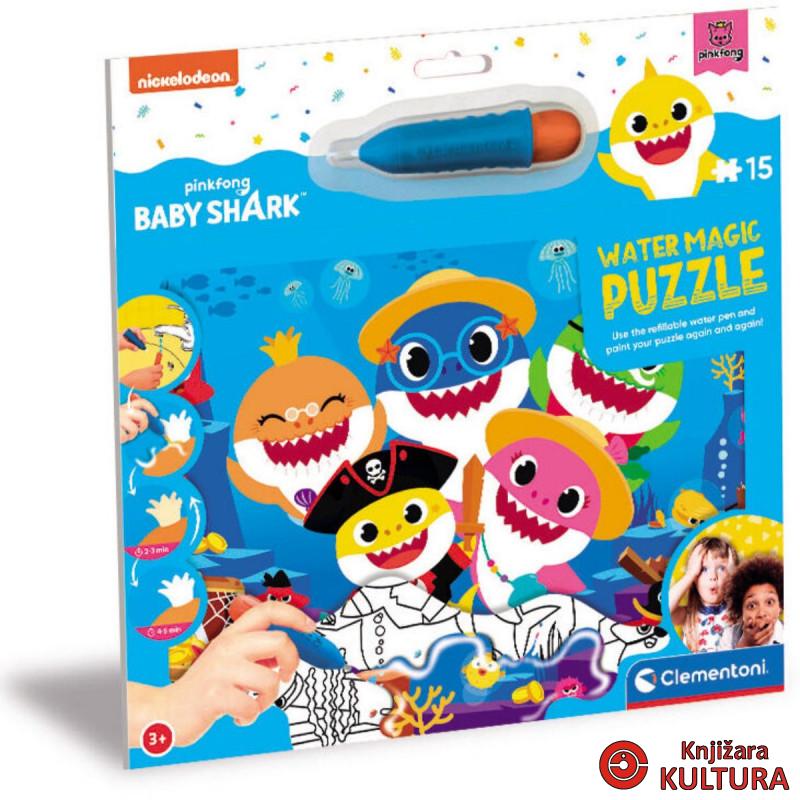 PUZZLE 15 VODENA MAGIJA BABY SHARK 