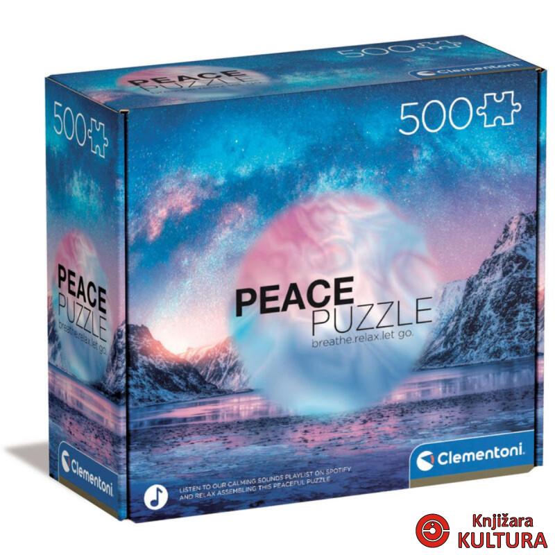 PUZZLE 500 PEACE LINGT BLUE 