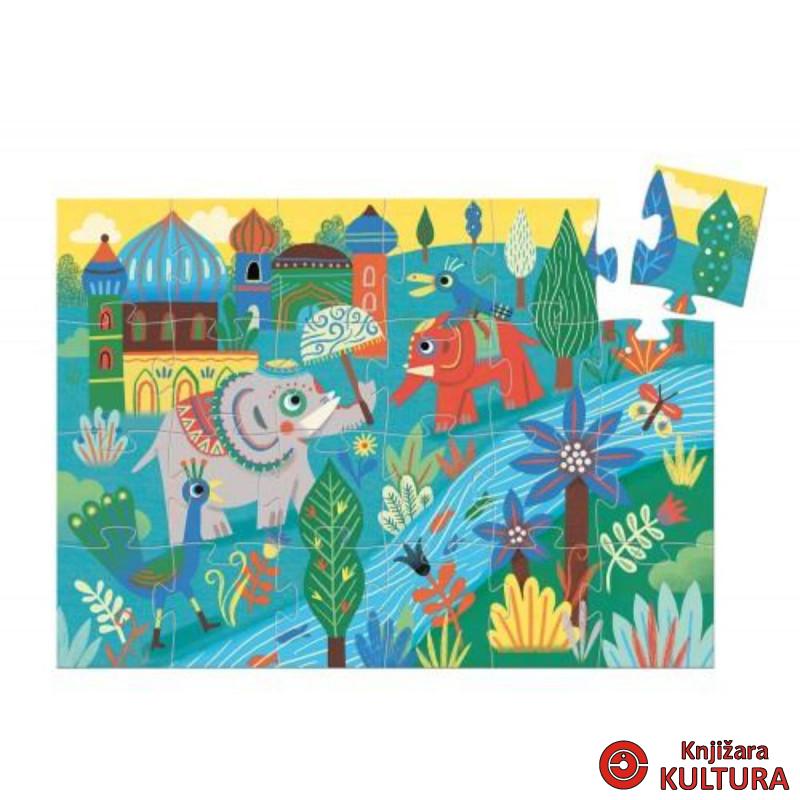 PUZZLE - Haathee, Asian elephant 24 pcs DJ07208 