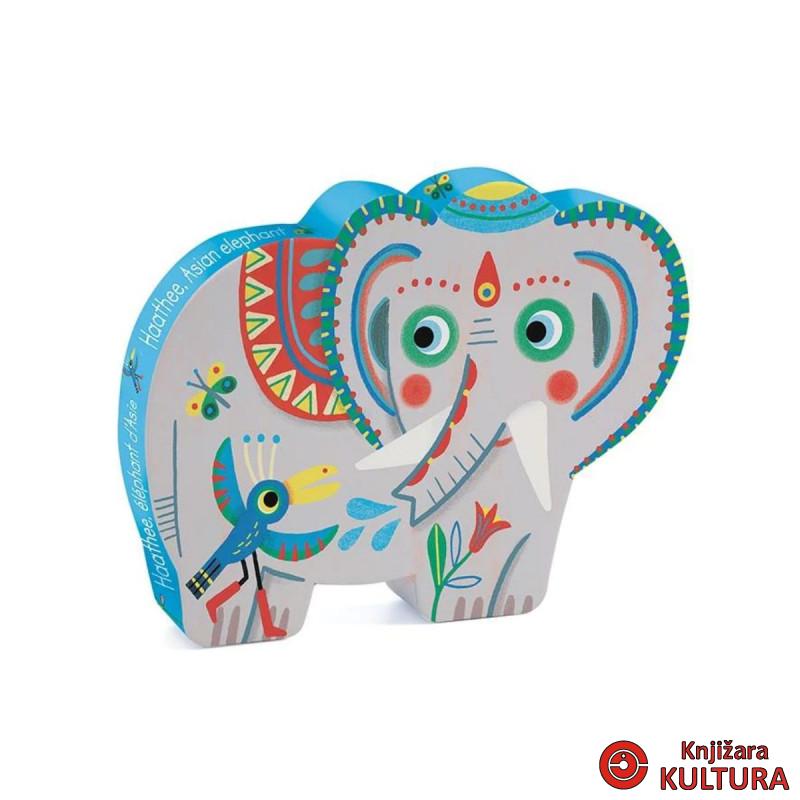 PUZZLE - Haathee, Asian elephant 24 pcs DJ07208 