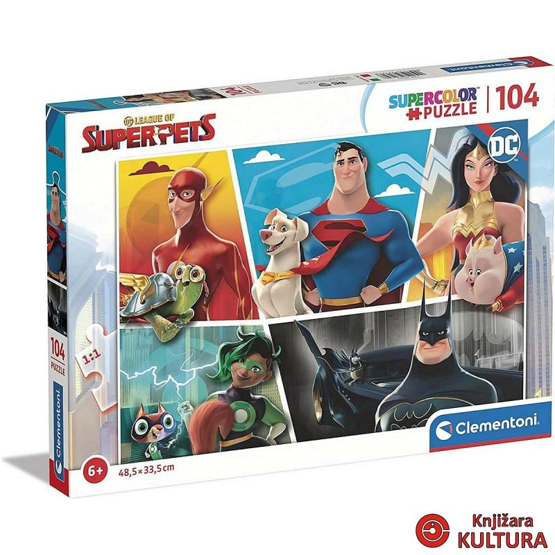 PUZZLE 104 DC SUPERPETS 