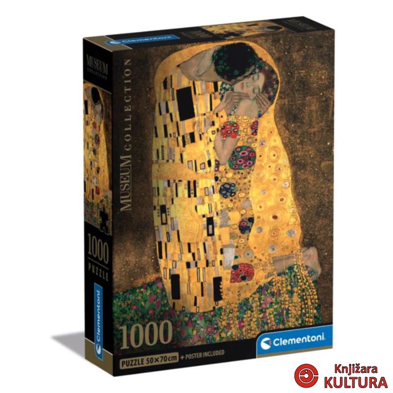 PUZZLE 1000 MUSEUM IL BACIO 