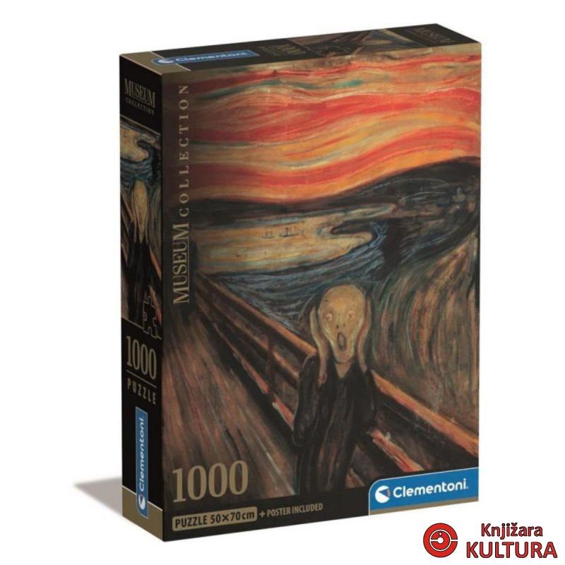 PUZZLE 1000 MUSEUM LURLO DI MUNCH 