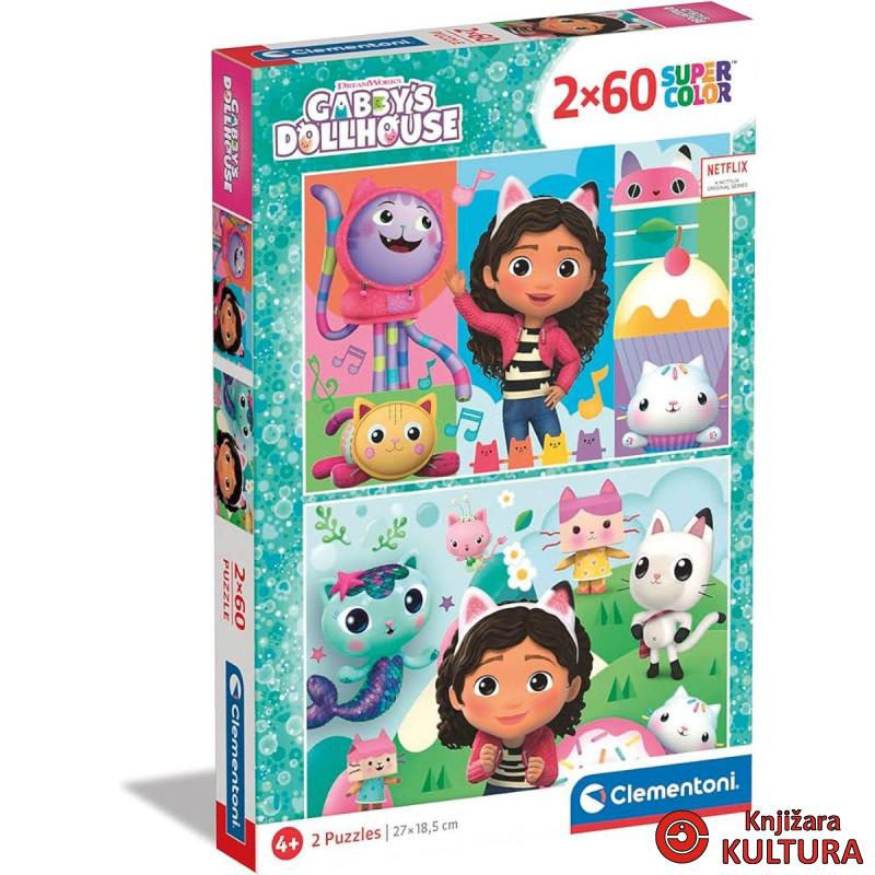 PUZZLE 2X60 Gabby'S Dollhouse 