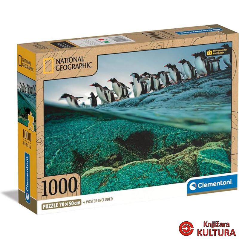 PUZZLE 1000 NG Gentoo Penguins 