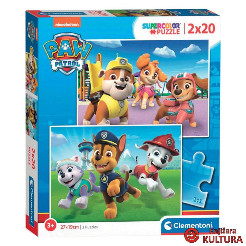 PUZZLE 2X20 PAW PATROL 2023 