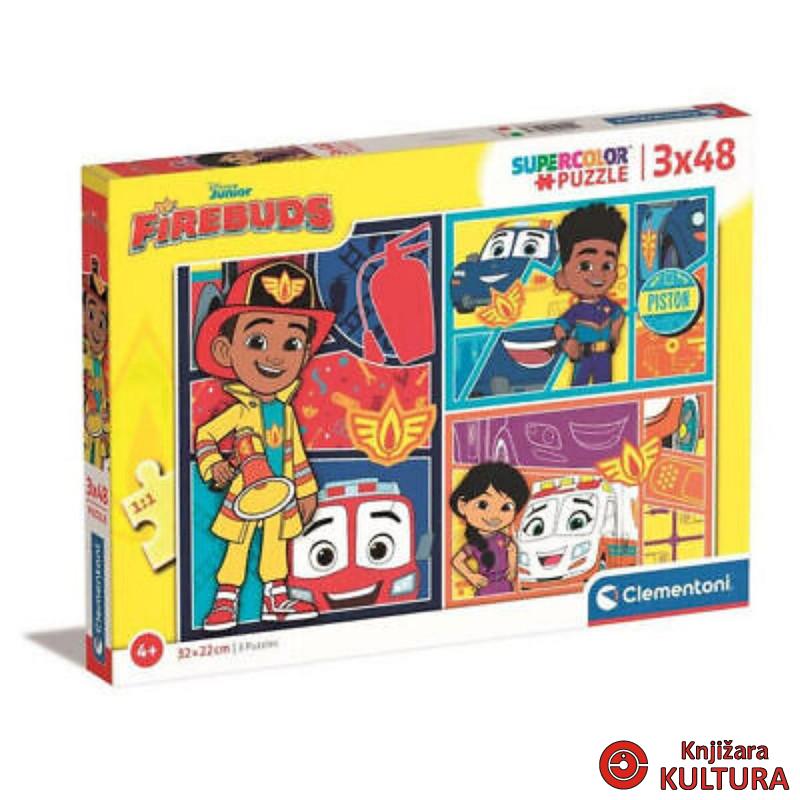 PUZZLE 3X48 DISNEY FIREBUDS 