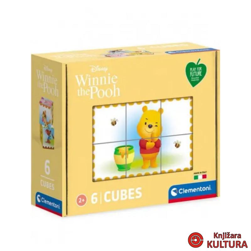 SLAGALICE KOCKE 6 KOMADA WINNIE THE POOH 