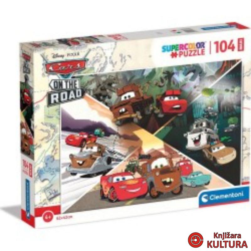PUZZLE 104 MAXI CARS ON THE ROAD 