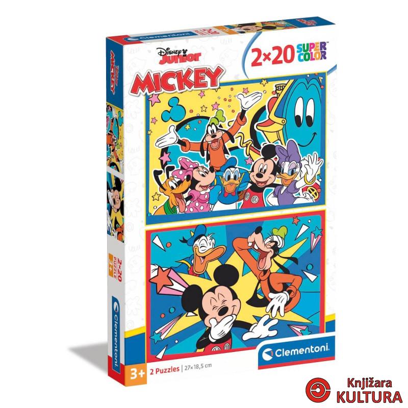 PUZZLE 2X20 MICKEY NEW 