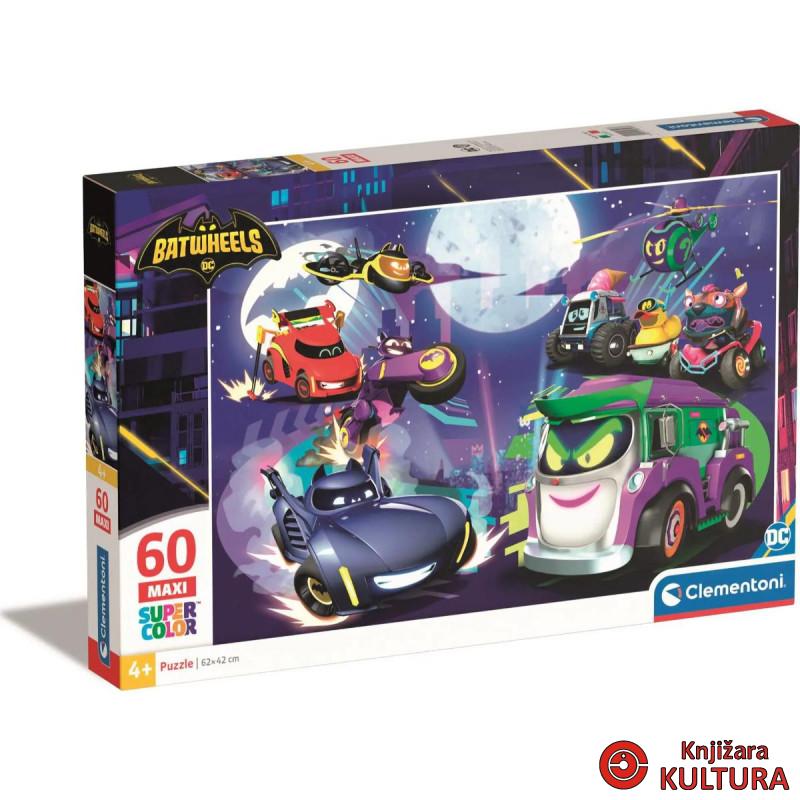 PUZZLE 60 MAXI BATWHEELS 