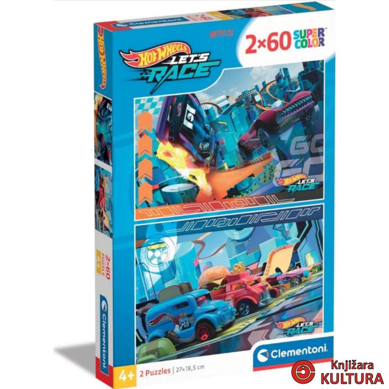PUZZLE 2X60 HOTWHEELS 