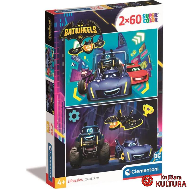 PUZZLE 2X60 BATWHEELS 