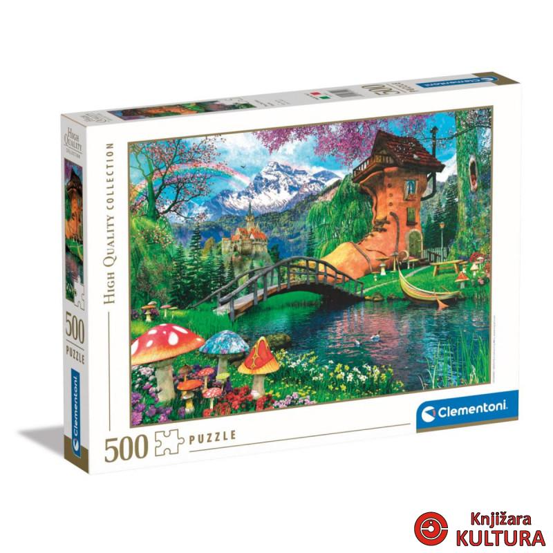 PUZZLE 500 HQC THE OLD SHOE HOUSE 