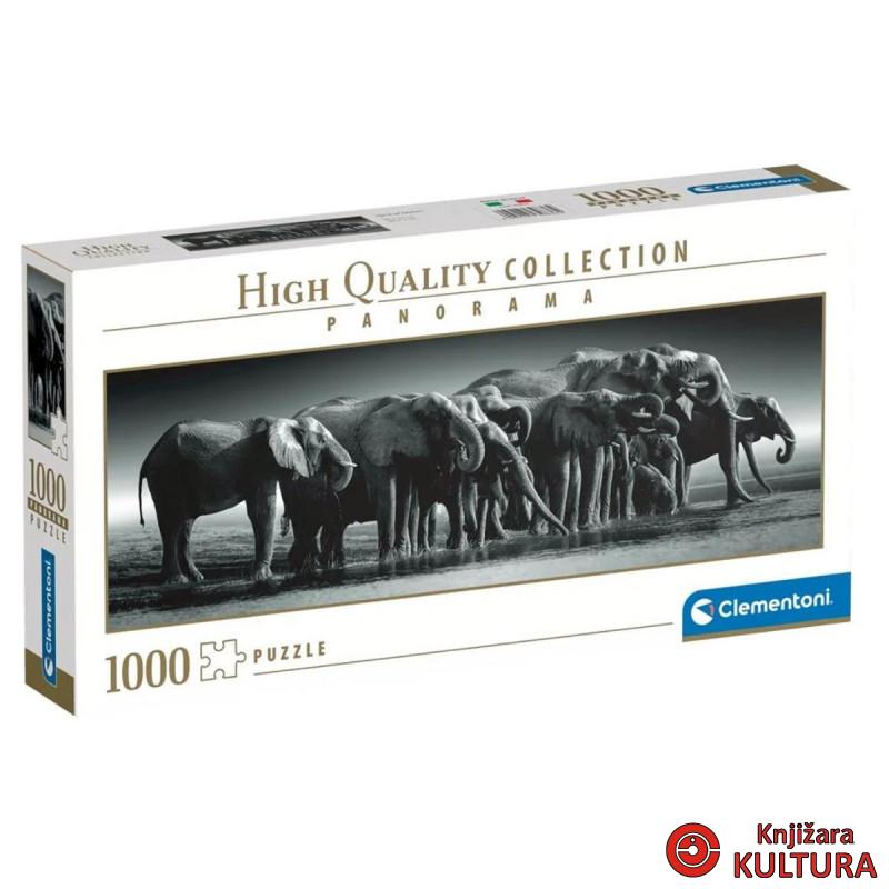 PUZZLE 1000 PANORAMA HQC HERD OF GIANTS 