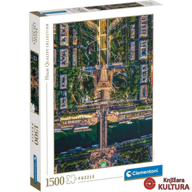 PUZZLE 1500 HQC FLYING OVER PARIS 2024 