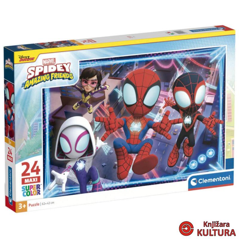PUZZLE 24 MAXI SPIDEY AND HIS AMAZING FRIENDS 