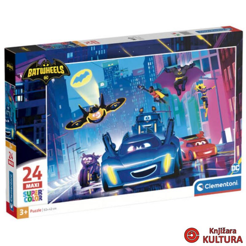 PUZZLE 24 MAXI BATWHEELS 