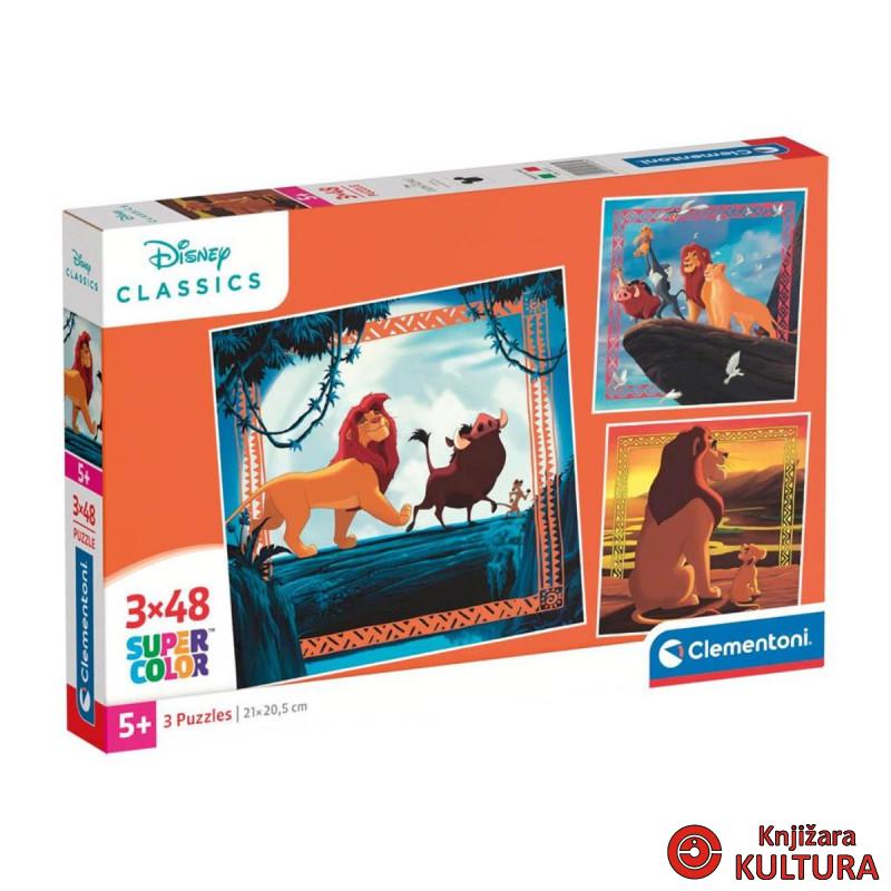 PUZZLE 3*48 SQUARE THE LION KING 