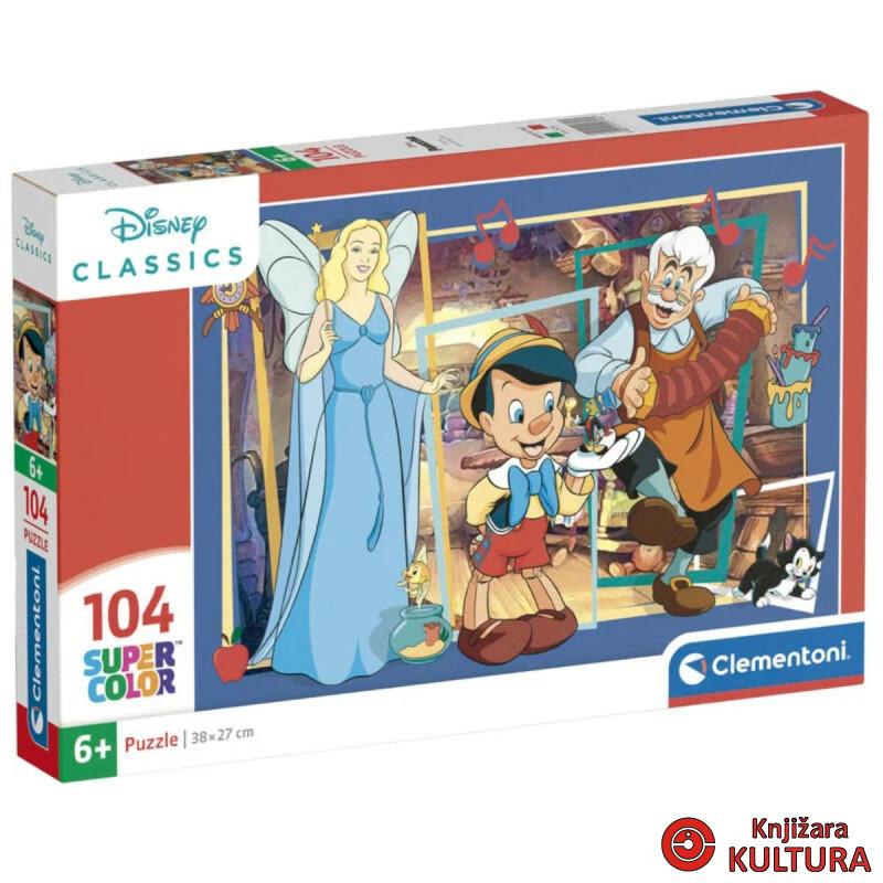 PUZZLE 104 DISNEY PINOCCHIO 