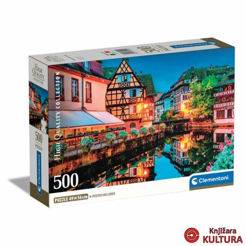 PUZZLE 500 HQC STRASBOURG OLD TOWN COMPACT 