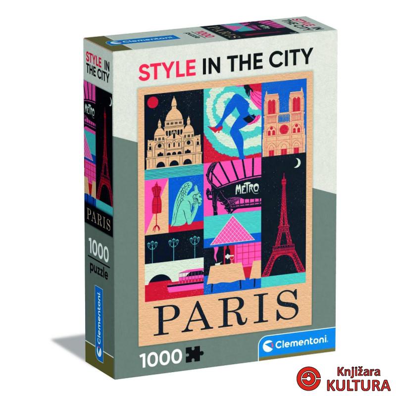 PUZZLE 1000 STYLE IN THE CITY PARIS COMPACT 