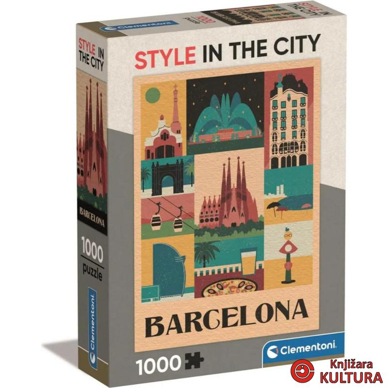 PUZZLE 1000 STYLE IN THE CITY BARCELONA COMPACT 