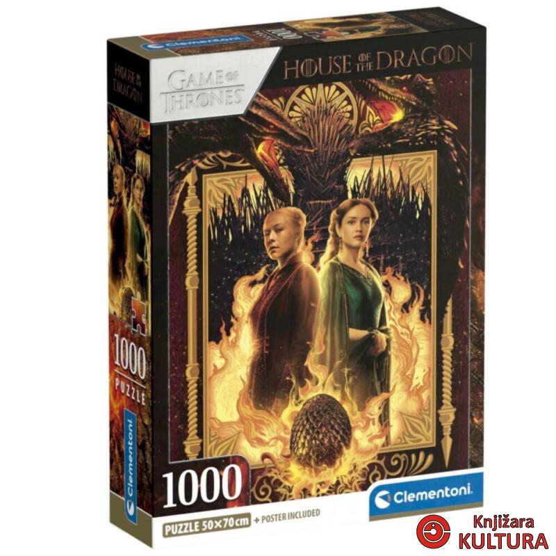 PUZZLE 1000 HOUSE OF THE DRAGON 1 COMPACT 