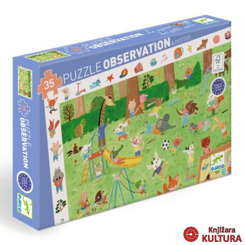 PUZZLE 35 -61X38cm PRIJATELJI U VRTU DJ07596 