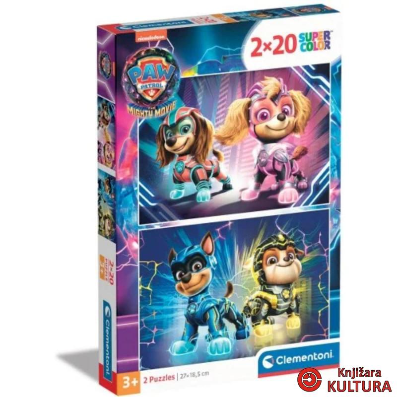 PUZZLE 2X20 PAW PATROL 24805 