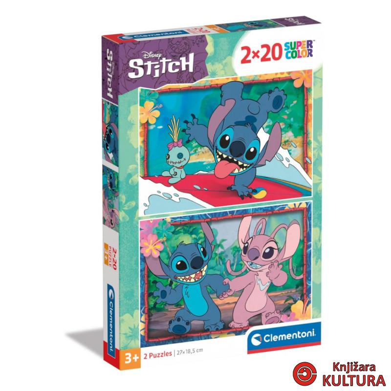 PUZZLE 2X20 DISNEY STITCH 24809 