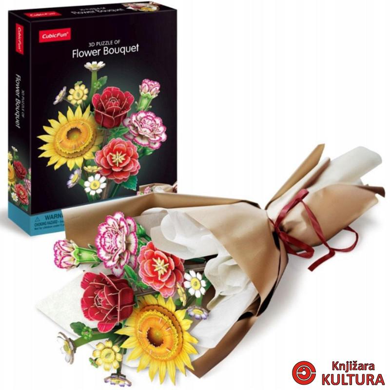 PUZZLE CUBIC FUN FLOWER BOUQET 