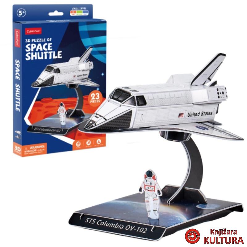 PUZZLE CUBIC FUN SAPACE SHUTTLE 